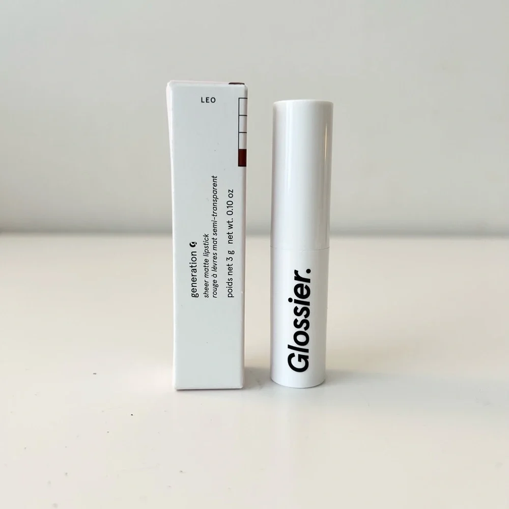 GLOSSIER Generation G Sheer Matte Lipstick in Leo Full Size 3 g - Picture 2 of 11